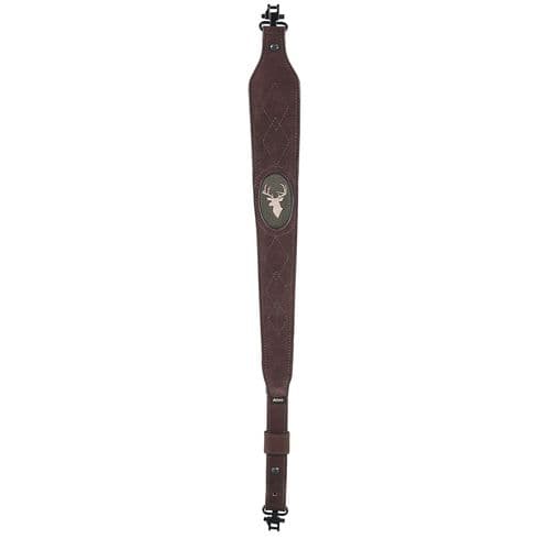 Mossy Oak GameKeeper 8140 Big Game Sling with Swivels 1.75" W x 20" L Adjustable Brown Suede Body with Leather Strap for Rifle Mossy Oak GameKeeper 8140 Big Game Sling with Swivels 1.75" W x 20" L Adjustable Brown Suede Body with Leather Strap for Rifle