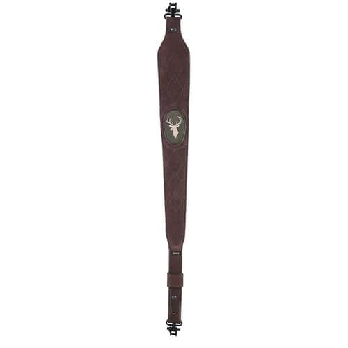 Mossy Oak GameKeeper 8140 Big Game Sling with Swivels 1.75" W x 20" L Adjustable Brown Suede Body with Leather Strap for Rifle Mossy Oak GameKeeper 8140 Big Game Sling with Swivels 1.75" W x 20" L Adjustable Brown Suede Body with Leather Strap for Rifle
