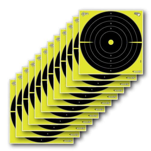 EZ-Aim 15214 Non-Adhesive Splash Bullseye Non-Adhesive Paper Target 12" x 12" 12 Per Pack EZ-Aim 15214 Non-Adhesive Splash Bullseye Non-Adhesive Paper Target 12" x 12" 12 Per Pack