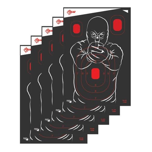 EZ-Aim 15249 Non-Adhesive Splash Bad Guy Silhouette Paper Target 12" x 18" 5 Per Pack EZ-Aim 15249 Non-Adhesive Splash Bad Guy Silhouette Paper Target 12" x 18" 5 Per Pack