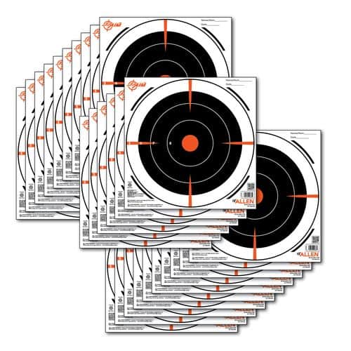 EZ-Aim 15246 Paper Targets Bullseye Paper Target 8" x 8" 26 Per Pack EZ-Aim 15246 Paper Targets Bullseye Paper Target 8" x 8" 26 Per Pack