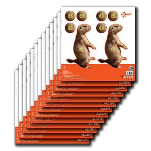 EZ-Aim 15210 Prairie Dog Paper 8" x 8" Prairie Dog 12 Per Pack EZ-Aim 15210 Prairie Dog Paper 8" x 8" Prairie Dog 12 Per Pack