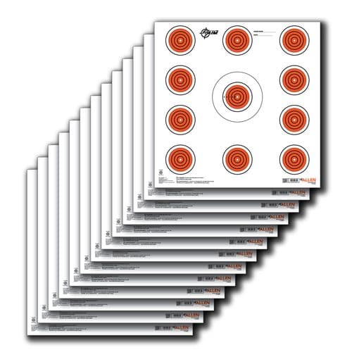 EZ-Aim 15245 Paper Targets Indoor SPOT Paper Target 12" x 12" 13 Per Pack EZ-Aim 15245 Paper Targets Indoor SPOT Paper Target 12" x 12" 13 Per Pack