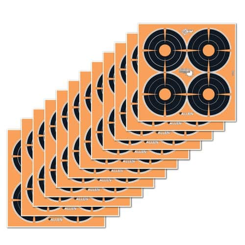 EZ-Aim 15326 Adhesive Target Splash Self-Adhesive Paper 3" Bullseye Black/Orange 12 Per Pkg EZ-Aim 15326 Adhesive Target Splash Self-Adhesive Paper 3" Bullseye Black/Orange 12 Per Pkg