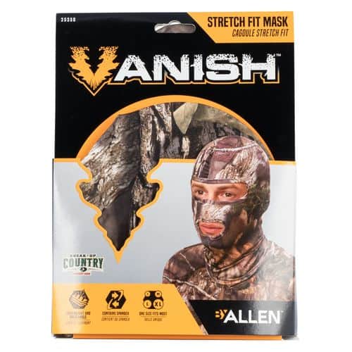 Vanish 25350 Vanish Stretch Fit Mask Mossy Oak Break-Up Country Spandex Full Face Mask OSFA Vanish 25350 Vanish Stretch Fit Mask Mossy Oak Break-Up Country Spandex Full Face Mask OSFA