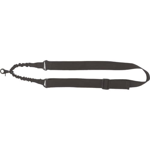 Tac Six 8910 Citadel Single Point Sling Black Webbing Bungee Style with QD Swivel & Scissor Attachment Hook 1.50" W x 42"-54" L for Rifles Tac Six 8910 Citadel Single Point Sling Black Webbing Bungee Style with QD Swivel & Scissor Attachment Hook 1.50" W x 42"-54" L for Rifles