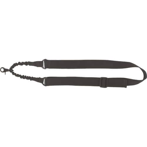 Tac Six 8910 Citadel Single Point Sling Black Webbing Bungee Style with QD Swivel & Scissor Attachment Hook 1.50" W x 42"-54" L for Rifles Tac Six 8910 Citadel Single Point Sling Black Webbing Bungee Style with QD Swivel & Scissor Attachment Hook 1.50" W x 42"-54" L for Rifles