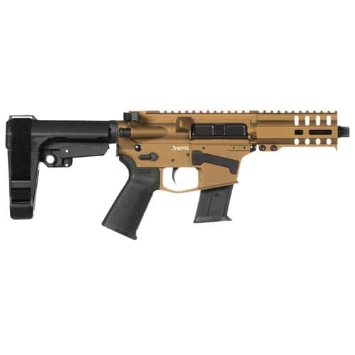 CMMG 57A1843-FDE Banshee 300 MK57 5.7x28mm 5" 20+1 Flat Dark Earth Cerakote Black CMMG 6 Position RipStock Stock Black Magpul MOE Grip Right Hand CMMG 57A1843-FDE Banshee 300 MK57 5.7x28mm 5" 20+1 Flat Dark Earth Cerakote Black CMMG 6 Position RipStock Stock Black Magpul MOE Grip Right Hand