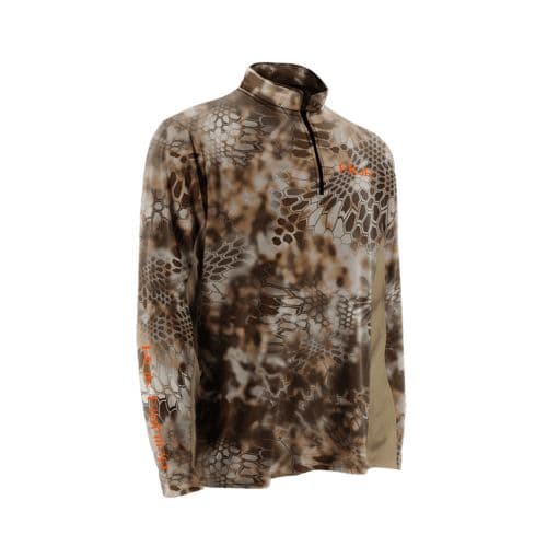Huk Men's Kryptek ICON 1/4 Zip Long Sleeve Shirt - Size Xtra Large Huk Men's Kryptek ICON 1/4 Zip Long Sleeve Shirt - Size Xtra Large