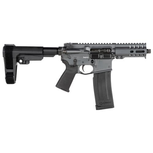 CMMG 54A186A-SG Banshee 300 MK4 5.7x28mm 5" 20+1 Sniper Gray Cerakote Black Magpul MOE Grip CMMG 6 Position RipBrace CMMG 54A186A-SG Banshee 300 MK4 5.7x28mm 5" 20+1 Sniper Gray Cerakote Black Magpul MOE Grip CMMG 6 Position RipBrace