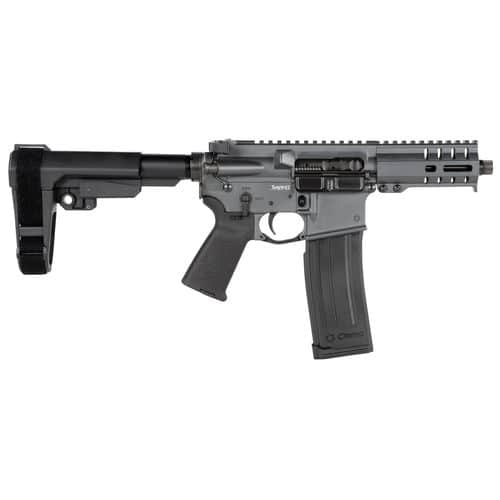 CMMG 54A186A-SG Banshee 300 MK4 5.7x28mm 5" 20+1 Sniper Gray Cerakote Black Magpul MOE Grip CMMG 6 Position RipBrace CMMG 54A186A-SG Banshee 300 MK4 5.7x28mm 5" 20+1 Sniper Gray Cerakote Black Magpul MOE Grip CMMG 6 Position RipBrace