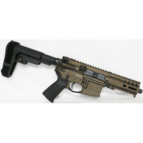 CMMG 54A186A-MB Banshee 300 MK4 5.7x28mm 5" 20+1 Midnight Bronze Cerakote Black Magpul MOE Grip CMMG 6 Position RipBrace CMMG 54A186A-MB Banshee 300 MK4 5.7x28mm 5" 20+1 Midnight Bronze Cerakote Black Magpul MOE Grip CMMG 6 Position RipBrace