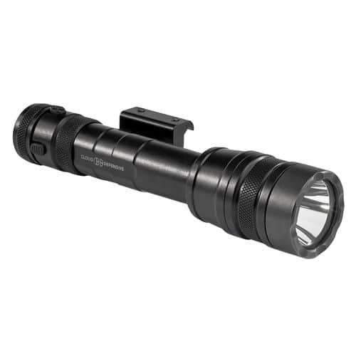 Cloud Defensive REINSKBLK Rein Weapon Light 1400 Lumens White LED Black Anodized Aluminum Cloud Defensive REINSKBLK Rein Weapon Light 1400 Lumens White LED Black Anodized Aluminum