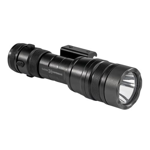 Cloud Defensive REINMSKBLK Rein Micro Weapon Light 1300 Lumens White LED Black Anodized Aluminum Cloud Defensive REINMSKBLK Rein Micro Weapon Light 1300 Lumens White LED Black Anodized Aluminum