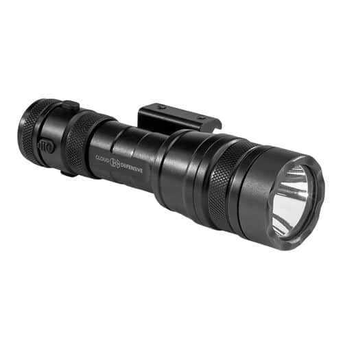Cloud Defensive REINMSKBLK Rein Micro Weapon Light 1300 Lumens White LED Black Anodized Aluminum Cloud Defensive REINMSKBLK Rein Micro Weapon Light 1300 Lumens White LED Black Anodized Aluminum
