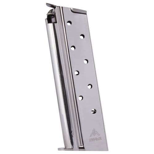 Mec-Gar MGCGGOV10N OEM Nickel Detachable 8rd for 10mm Auto 1911 Government Mec-Gar MGCGGOV10N OEM Nickel Detachable 8rd for 10mm Auto 1911 Government