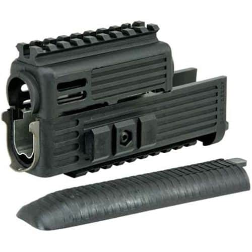 Tapco AK 47 Quad Rail HandGuard Black Tapco AK 47 Quad Rail HandGuard Black