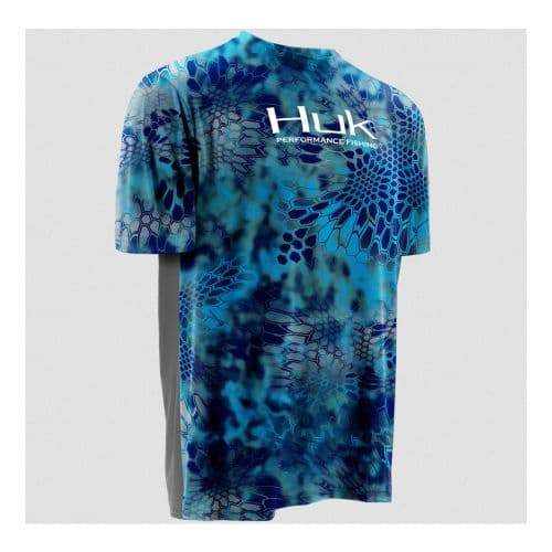 Huk Men's Kryptek ICON Pontus Short Sleeve Shirt - Size Large Huk Men's Kryptek ICON Pontus Short Sleeve Shirt - Size Large