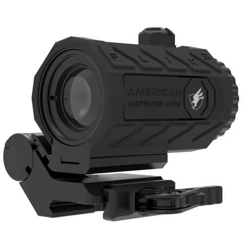 American Defense Mfg FLIK3X Flik3 Flik3 Black 3x20mm Features Titanium QD Lever American Defense Mfg FLIK3X Flik3 Flik3 Black 3x20mm Features Titanium QD Lever