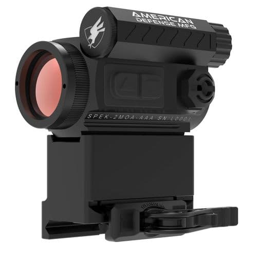 American Defense Mfg RDT1LT Spek T1 1x20mm 2 MOA Red Dot American Defense Mfg RDT1LT Spek T1 1x20mm 2 MOA Red Dot
