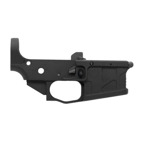 American Defense Mfg UICCLOWERBLK UIC Stripped Lower Multi-Caliber 7075-T6 Aluminum Black Anodized for AR-Platform American Defense Mfg UICCLOWERBLK UIC Stripped Lower Multi-Caliber 7075-T6 Aluminum Black Anodized for AR-Platform