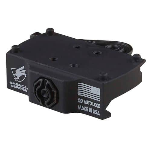 American Defense Mfg AD22STDTL Burris FastFire Mount Black Picatinny Rail Aluminum American Defense Mfg AD22STDTL Burris FastFire Mount Black Picatinny Rail Aluminum