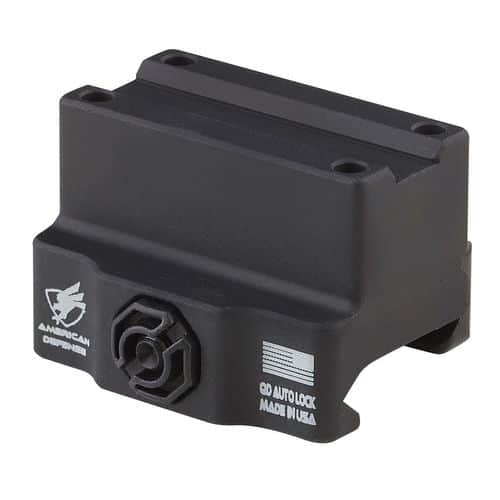 American Defense Mfg ADMRO10STDTL Trijicon MRO Mount Black Hardcoat Anodized Co-Witness 6061-T6 Aluminum American Defense Mfg ADMRO10STDTL Trijicon MRO Mount Black Hardcoat Anodized Co-Witness 6061-T6 Aluminum