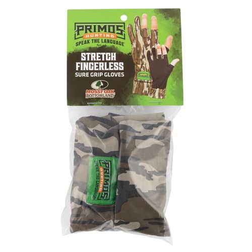 Primos PS6681 Stretch Fit Mossy Oak Original BottomLand Fingerless Neoprene OSFA Primos PS6681 Stretch Fit Mossy Oak Original BottomLand Fingerless Neoprene OSFA