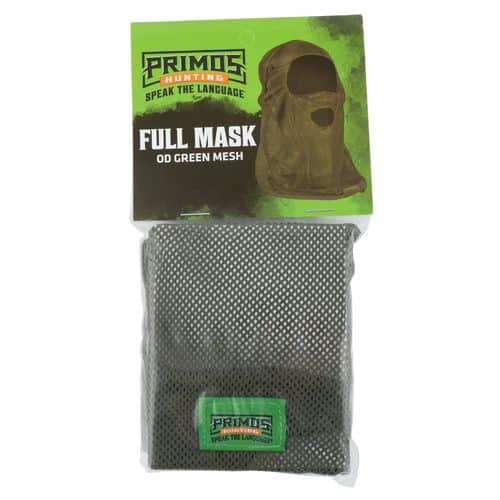 Primos PS6663 Mesh OD Green Mesh Full Face Mask OSFA Primos PS6663 Mesh OD Green Mesh Full Face Mask OSFA