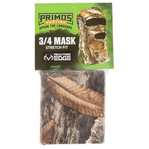Primos PS6668 Stretch Fit Realtree Edge Neoprene 3/4 Face Mask OSFA Primos PS6668 Stretch Fit Realtree Edge Neoprene 3/4 Face Mask OSFA