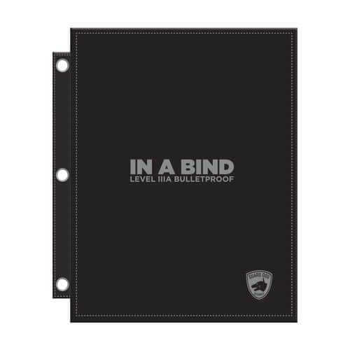 Guard Dog BPGDIB100BK In-A-Bind Bulletproof 3-Ring Binder Insert Black Guard Dog BPGDIB100BK In-A-Bind Bulletproof 3-Ring Binder Insert Black