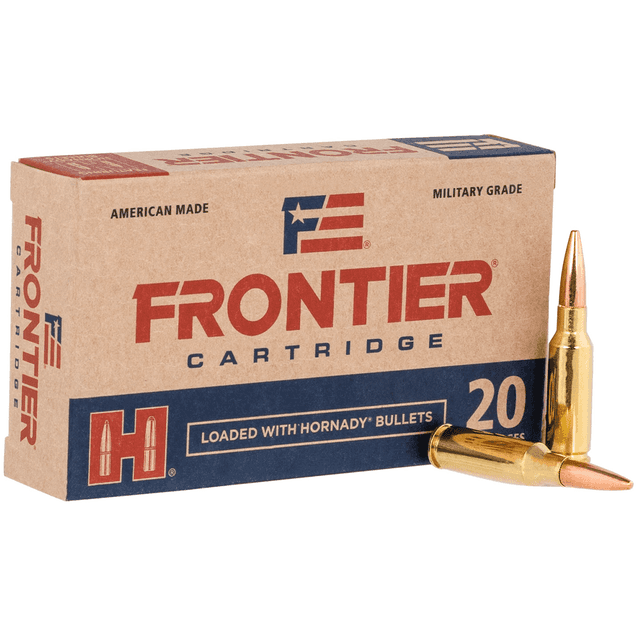 Frontier Cartridge FR700 Rifle 6.5 Grendel 123 gr Full Metal Jacket (FMJ) 20 Bx Frontier Cartridge FR700 Rifle 6.5 Grendel 123 gr Full Metal Jacket (FMJ) 20 Bx
