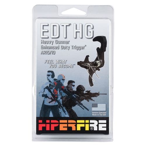 HIPERFIRE EDTHG Enhanced Duty Heavy Gunner AR-Platform Black Single-Stage Curved 4.50-5.50 lbs HIPERFIRE EDTHG Enhanced Duty Heavy Gunner AR-Platform Black Single-Stage Curved 4.50-5.50 lbs