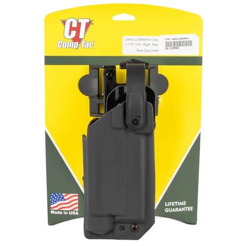Comp-Tac C865GL266RBKN Blue Duty Optic Ready Black Kydex OWB Fits Sig Glock 17 GEN5 + TLR-1/HL Right Hand Comp-Tac C865GL266RBKN Blue Duty Optic Ready Black Kydex OWB Fits Sig Glock 17 GEN5 + TLR-1/HL Right Hand