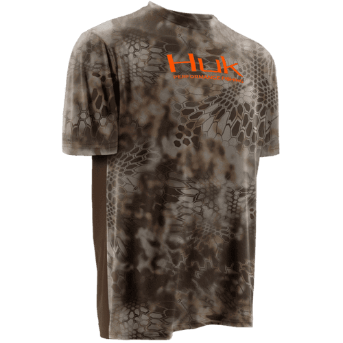 Huk Men's Kryptek ICON Short Sleeve Shirt - Size Large Huk Men's Kryptek ICON Short Sleeve Shirt - Size Large