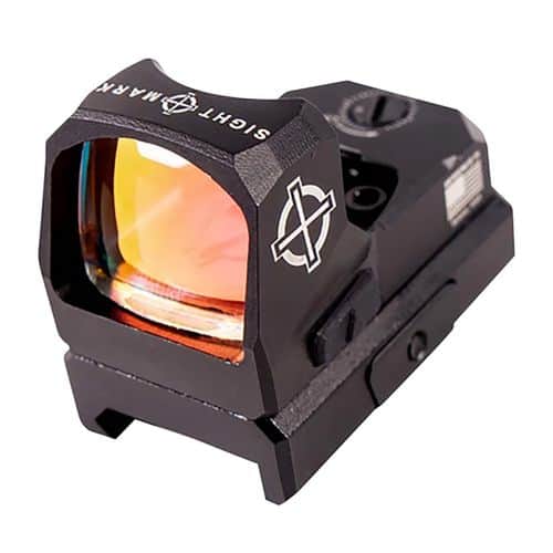 Sightmark SM26045 Mini Shot A-Spec Pistol/Rifle/Shotgun 1x22x17mm 2 MOA Illuminated Red Dot Matte Black Sightmark SM26045 Mini Shot A-Spec Pistol/Rifle/Shotgun 1x22x17mm 2 MOA Illuminated Red Dot Matte Black