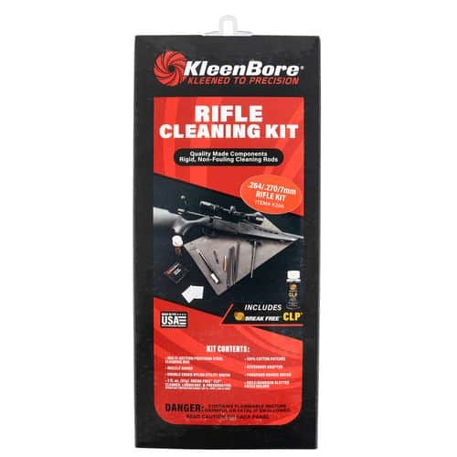 Kleen-Bore K206 Classic Cleaning Kit .264,.270,7mm Rifle Kleen-Bore K206 Classic Cleaning Kit .264,.270,7mm Rifle