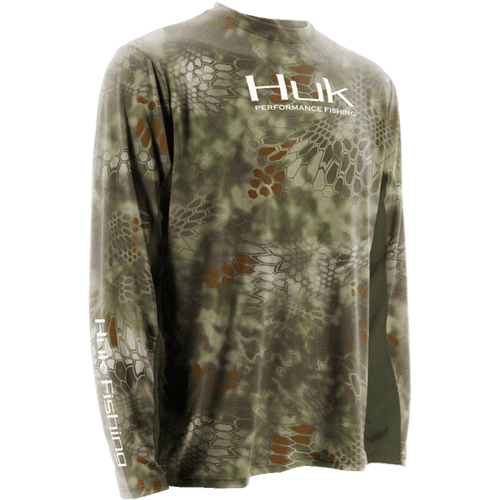 Huk Men's Kryptek ICON Long Sleeve Shirt - Size XX Large Huk Men's Kryptek ICON Long Sleeve Shirt - Size XX Large