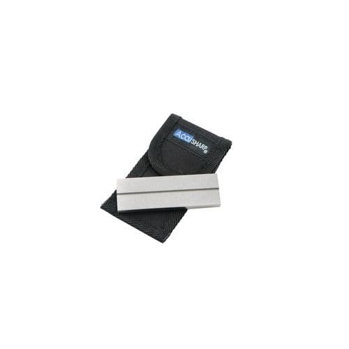 AccuSharp 027C Pocket Stone  Fine/Coarse Diamond Sharpener Gray AccuSharp 027C Pocket Stone  Fine/Coarse Diamond Sharpener Gray