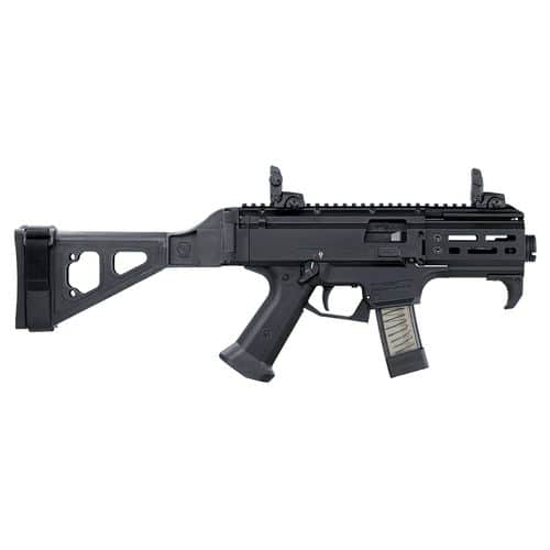 CZ-USA 91345 Scorpion EVO 3 S2 Micro 9mm Luger 4.12" 20+1 Black Black Polymer Grip SB Tactical Folding Brace CZ-USA 91345 Scorpion EVO 3 S2 Micro 9mm Luger 4.12" 20+1 Black Black Polymer Grip SB Tactical Folding Brace