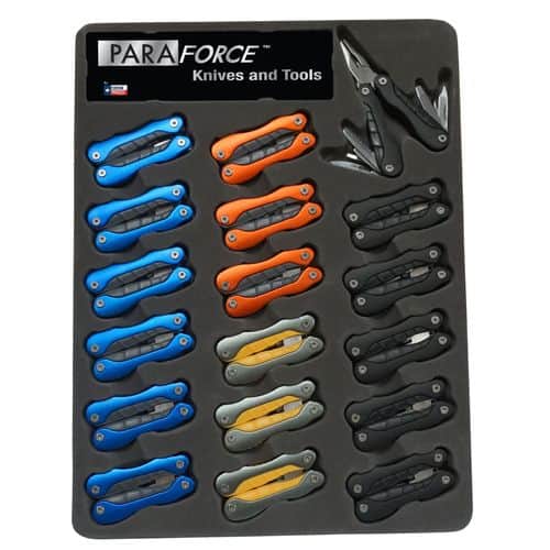 AccuSharp 800MTS ParaForce Compact Multi-Tool Display 18 Piece AccuSharp 800MTS ParaForce Compact Multi-Tool Display 18 Piece