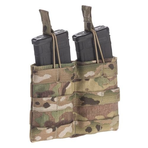 TACSHIELD (MILITARY PROD) T3507CY Speed Load Double Rifle Mag Pouch Coyote 1000D Nylon TACSHIELD (MILITARY PROD) T3507CY Speed Load Double Rifle Mag Pouch Coyote 1000D Nylon