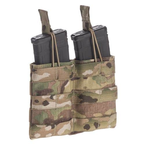 TACSHIELD (MILITARY PROD) T3507CY Speed Load Double Rifle Mag Pouch Coyote 1000D Nylon TACSHIELD (MILITARY PROD) T3507CY Speed Load Double Rifle Mag Pouch Coyote 1000D Nylon