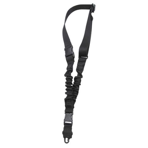 Tacshield T6010BK Shock Sling with Double QRB 1.25" W Single-Point Black Webbing for Rifle/Shotgun Tacshield T6010BK Shock Sling with Double QRB 1.25" W Single-Point Black Webbing for Rifle/Shotgun