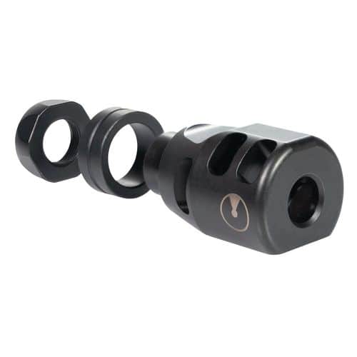 ULTRADYNE UD11030 Lithium PCC Compensator 9mm Luger Black Nitride 416 Stainless Steel 1/2"x28 tpi ULTRADYNE UD11030 Lithium PCC Compensator 9mm Luger Black Nitride 416 Stainless Steel 1/2"x28 tpi