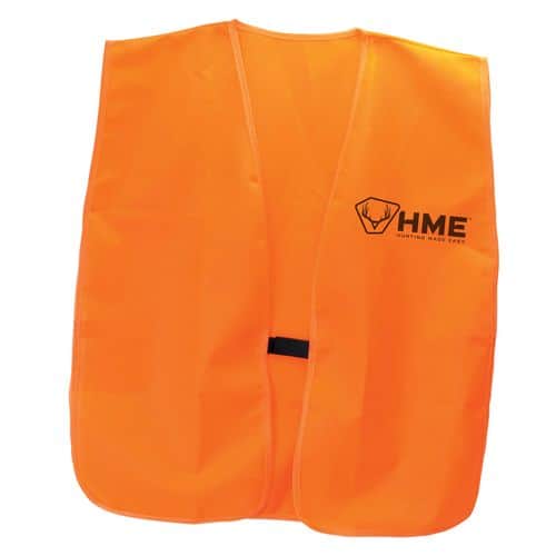 HME HMEVESTOR Safety Vest Big Boy Orange Polyester HME HMEVESTOR Safety Vest Big Boy Orange Polyester