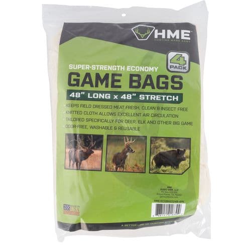HME HMEECGBAG12 Econ Game Bag 12" x 48" 4 Pack HME HMEECGBAG12 Econ Game Bag 12" x 48" 4 Pack