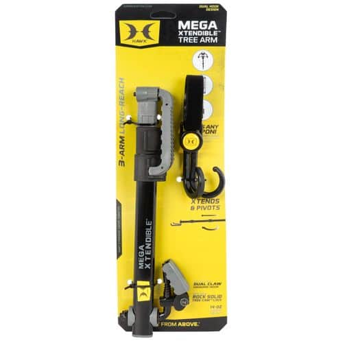 Hawk HWK-HA3021 Mega Xtendible Tree Arm Black Aluminum 12"-25.5" Hawk HWK-HA3021 Mega Xtendible Tree Arm Black Aluminum 12"-25.5"