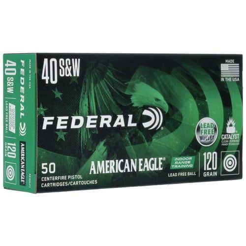 Federal AE40LF1 American Eagle 40 S&W 120 gr 50 Bx/ 10 Cs Federal AE40LF1 American Eagle 40 S&W 120 gr 50 Bx/ 10 Cs