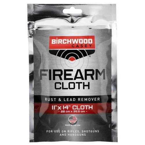 Birchwood Casey RLREM Rust & Lead Remover Cloth Treated Cotton 11" x 14" Birchwood Casey RLREM Rust & Lead Remover Cloth Treated Cotton 11" x 14"